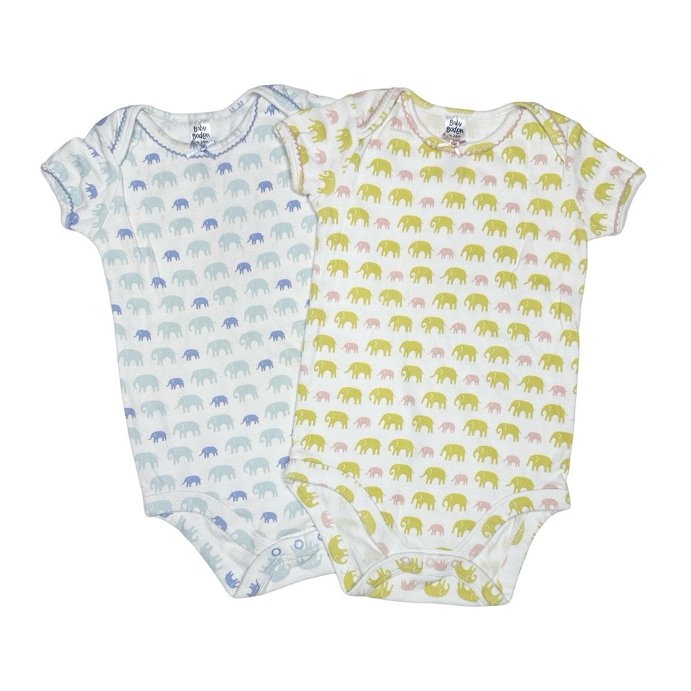 Baby‎ Boden Elephant Bodysuits